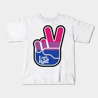 Love is Rad! | Peace Sign Kids T-Shirt